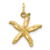 10k Starfish Charm-10C554