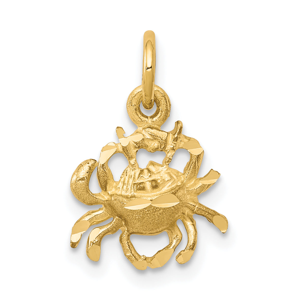 10k Crab Charm-10C555