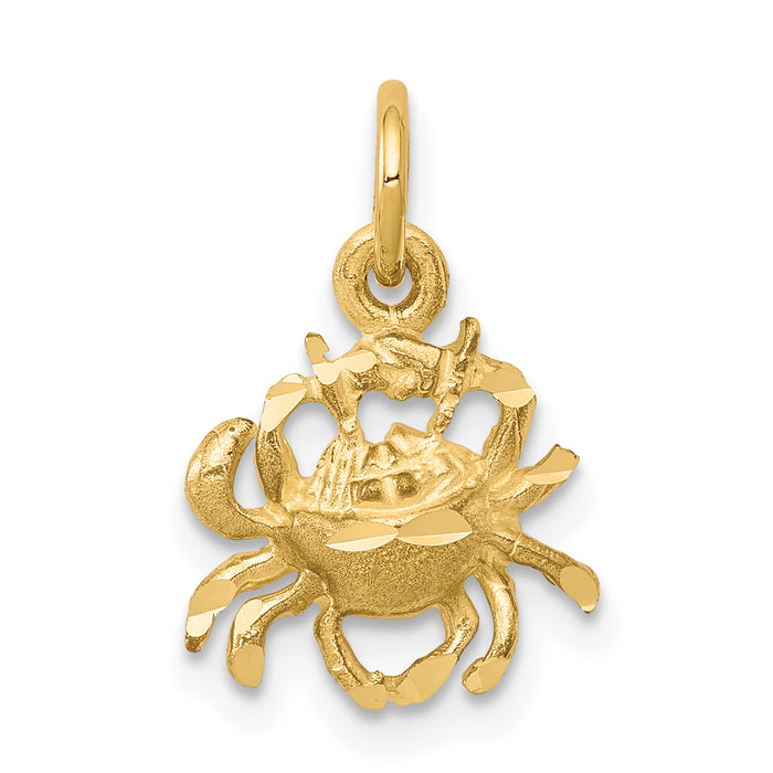10k Crab Charm-10C555