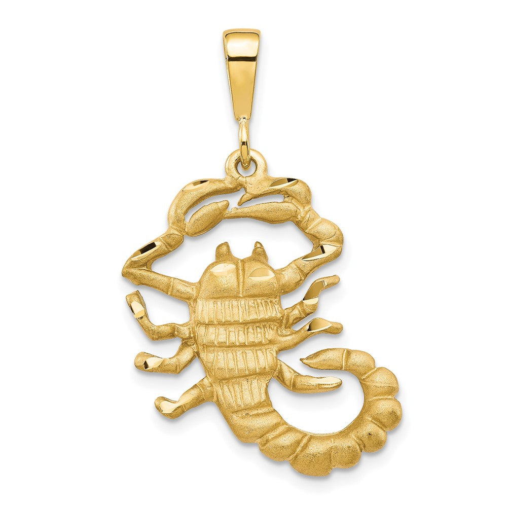10k Scorpion Charm-10C557