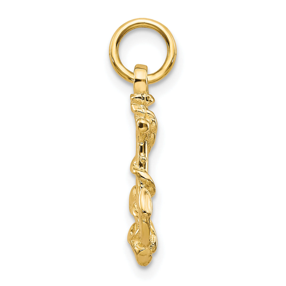 10k Anchor Pendant-10C563