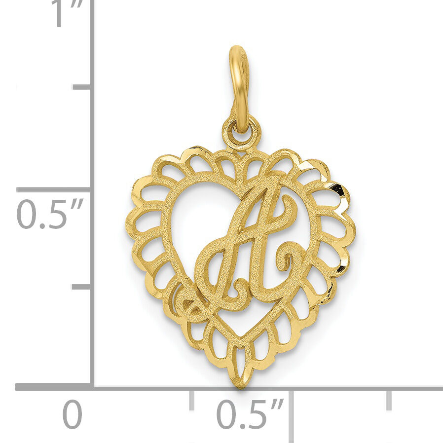 10KY Initial A Charm-10C568A