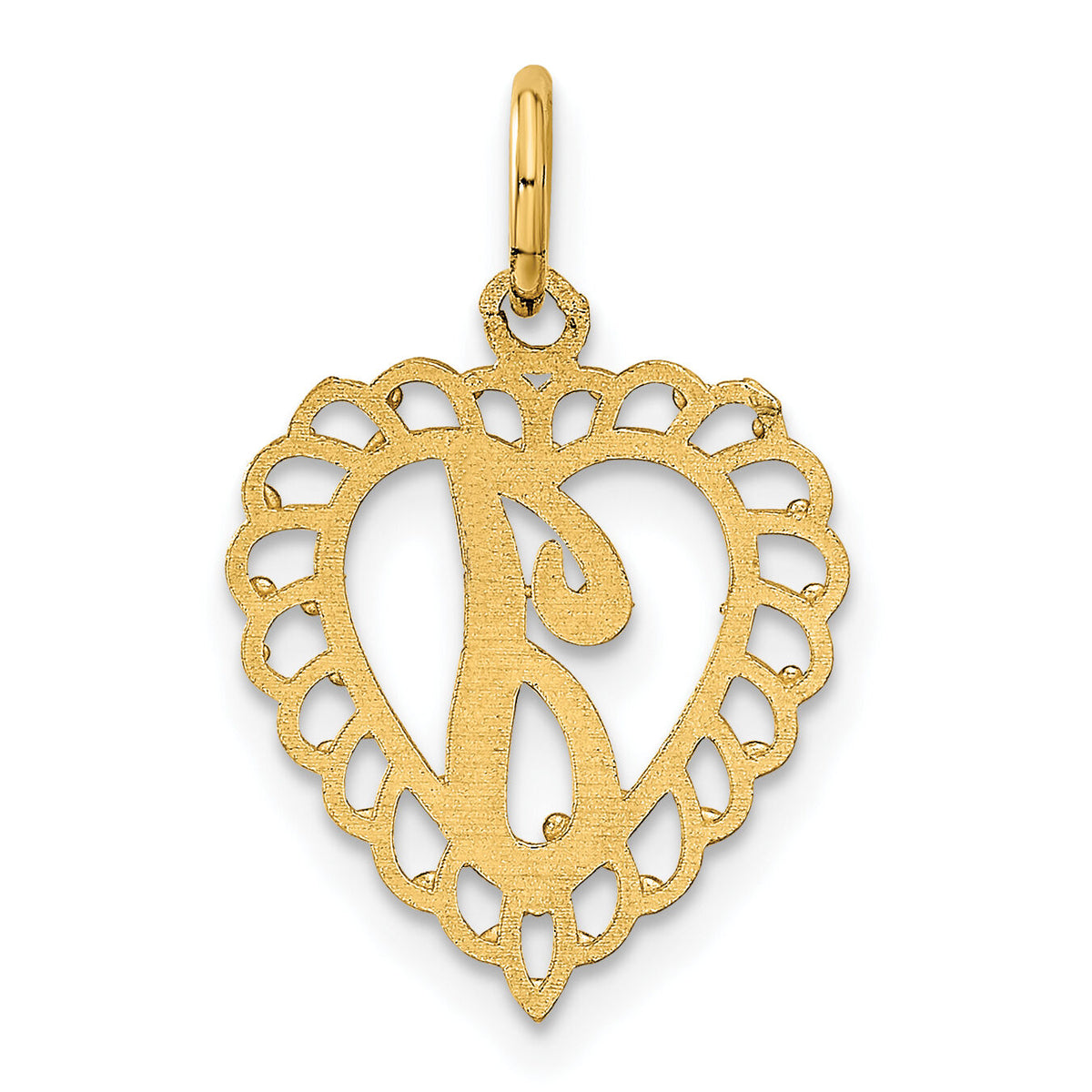 10k Initial J Charm-10C568J