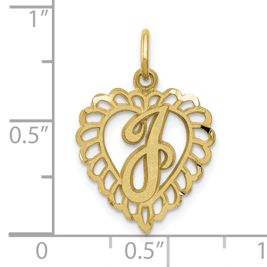 10k Initial J Charm-10C568J