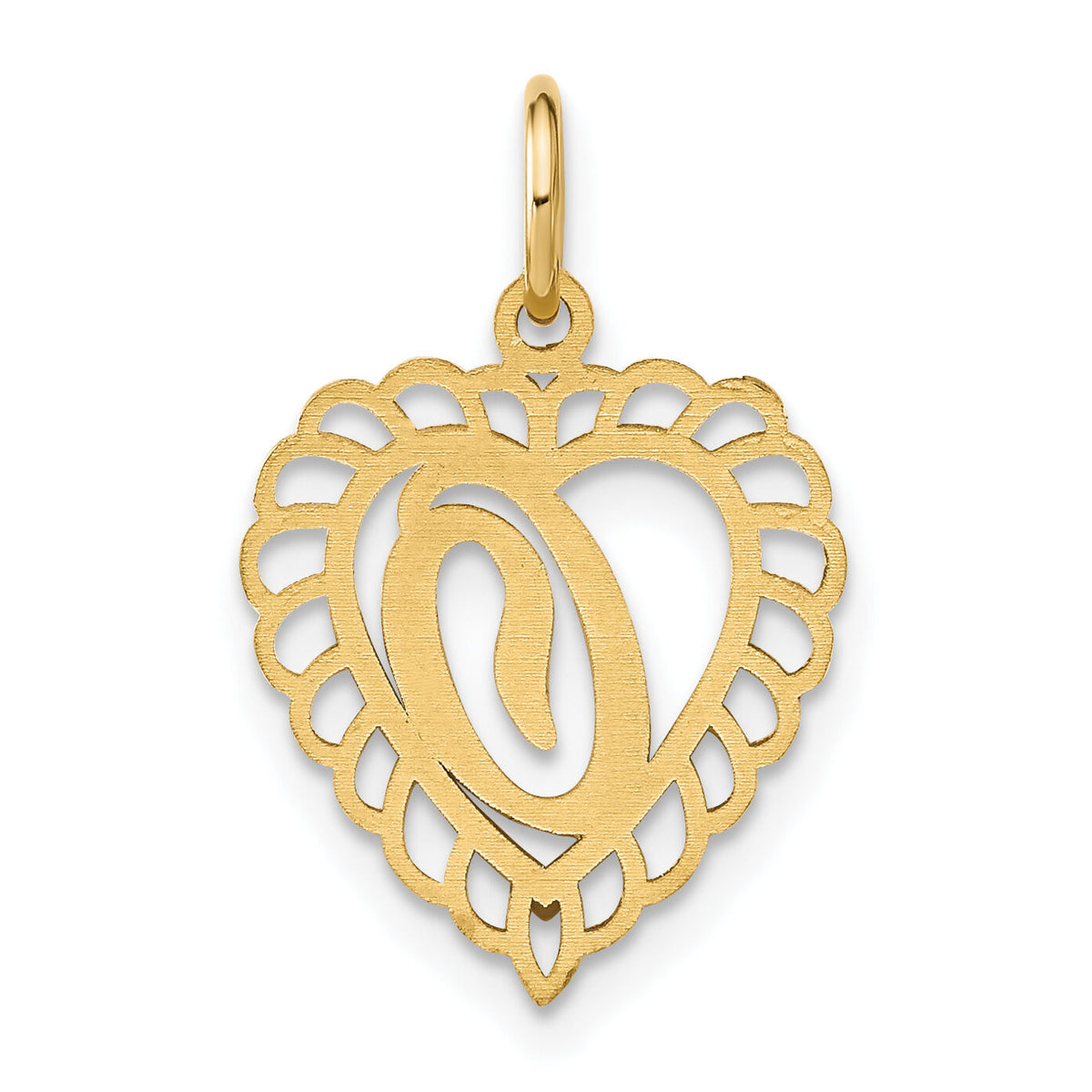 10k Initial O Charm-10C568O