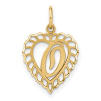 10k Initial O Charm-10C568O