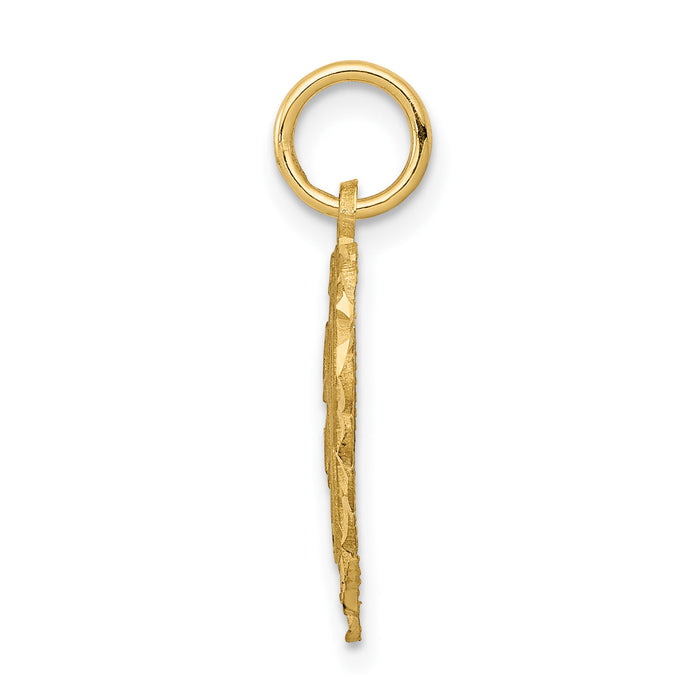 10k Initial P Charm-10C568P