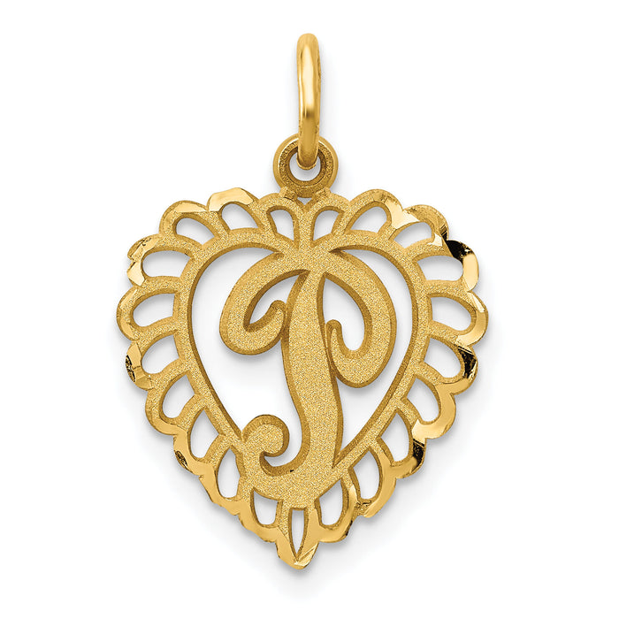10k Initial P Charm-10C568P