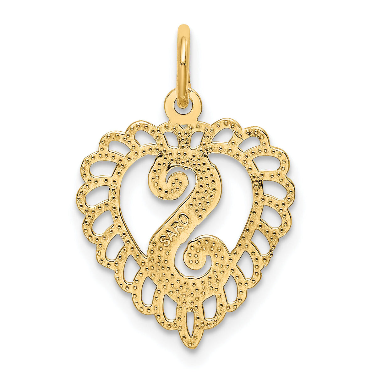 10k Initial S Charm-10C568S