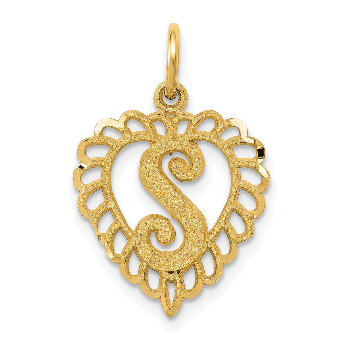 10k Initial S Charm-10C568S