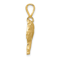 10k Lion Charm-10C580