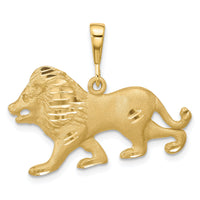 10k Lion Charm-10C580