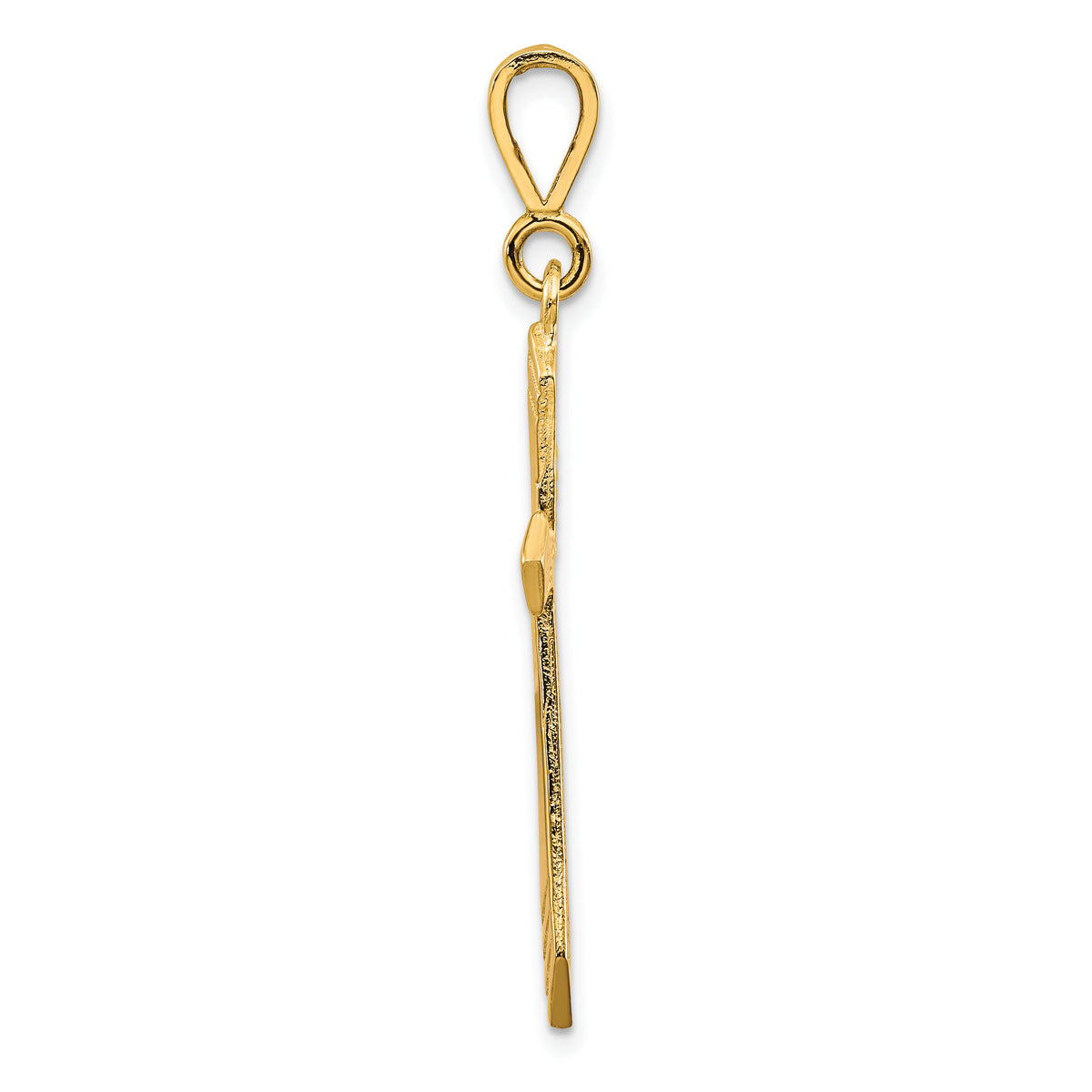 10k Cross Charm-10C60