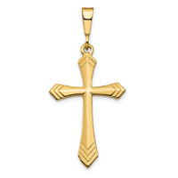 10k Cross Charm-10C60