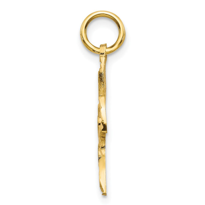 10K Dove Charm-10C606