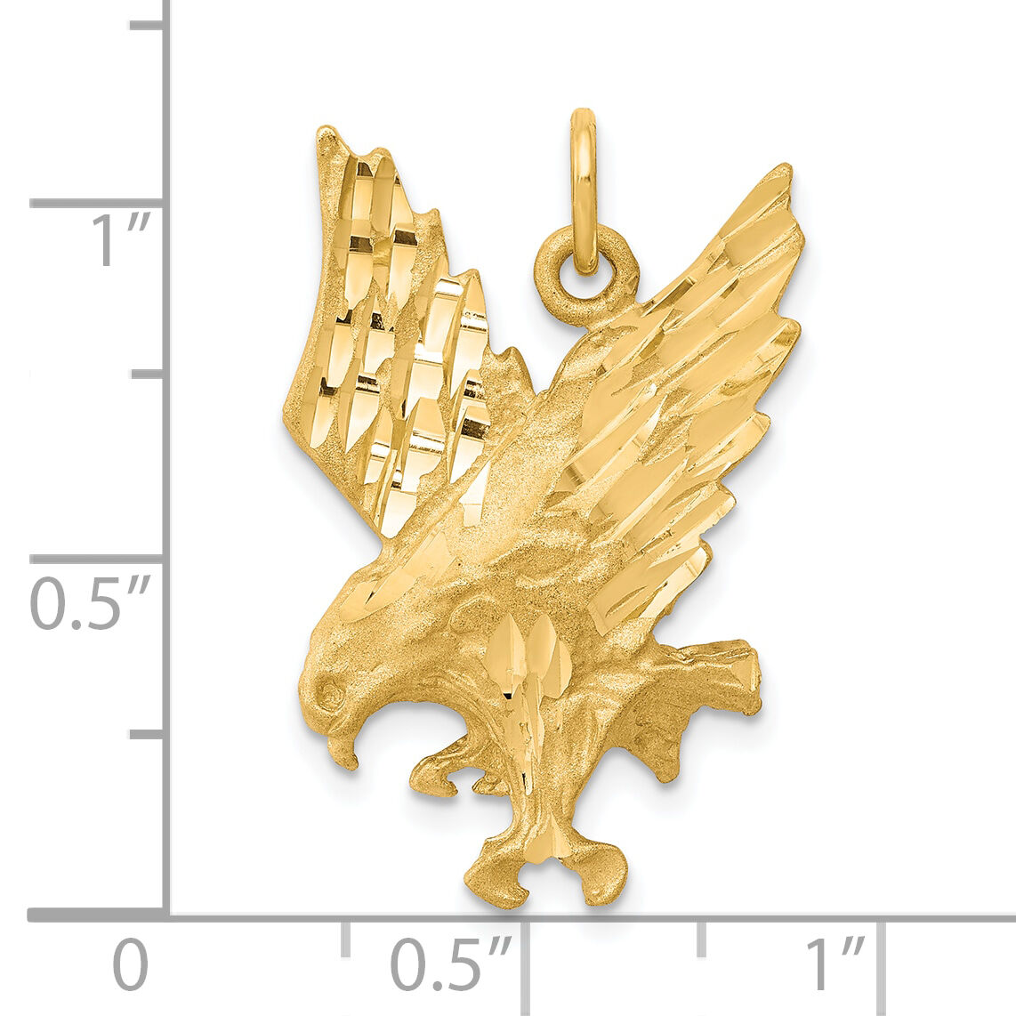 10k Eagle Charm-10C615