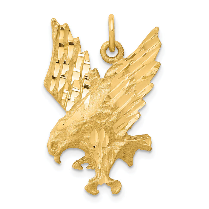 10k Eagle Charm-10C615