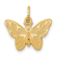 10k Butterfly Charm-10C640