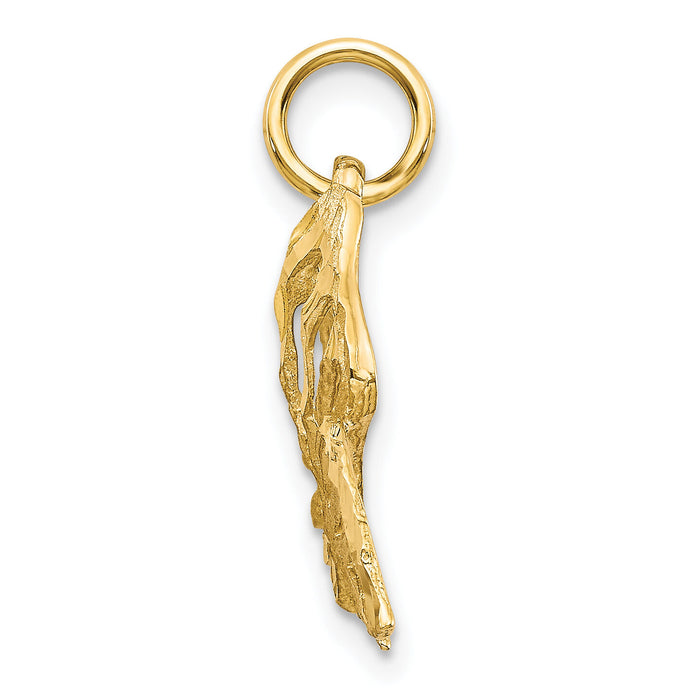 10k Butterfly Charm-10C642