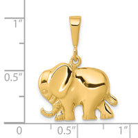 10k Elephant Charm-10C653
