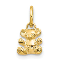 10k 3D Teddy Bear Charm-10C658