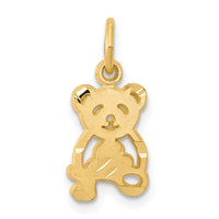 10k Teddy Bear Charm-10C659