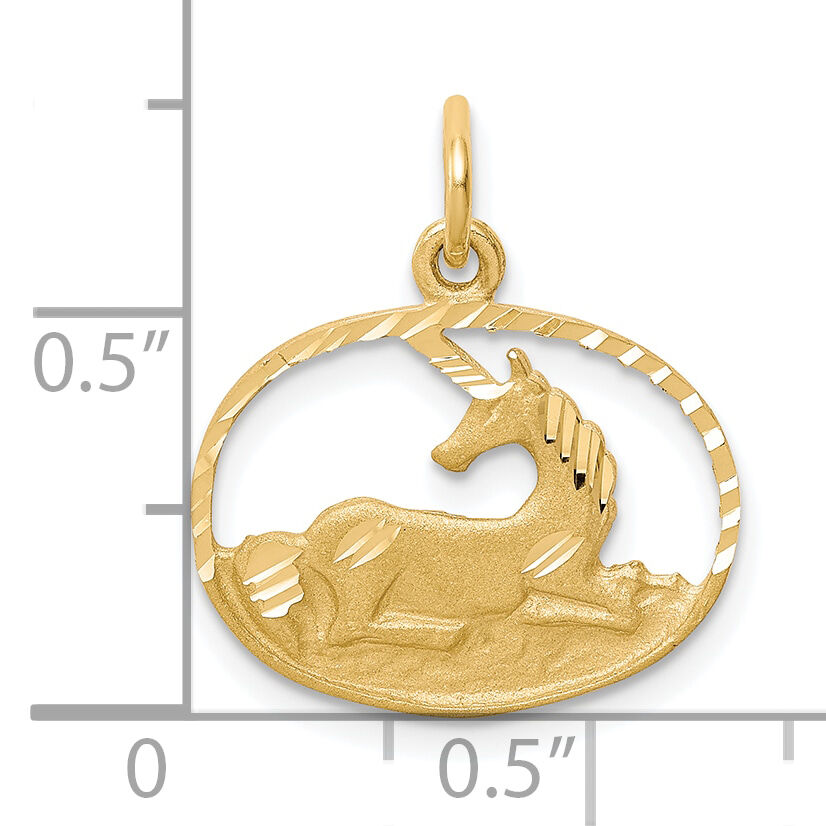 10k Unicorn Charm-10C662