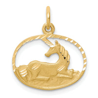 10k Unicorn Charm-10C662