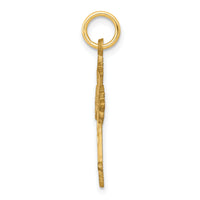 10k Cross Charm-10C67