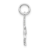 10k White Gold Unicorn Charm-10C670W
