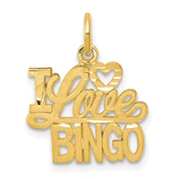 10K I LOVE BINGO Charm-10C727