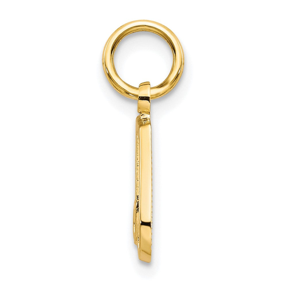 10k Musical Note Charm-10C737
