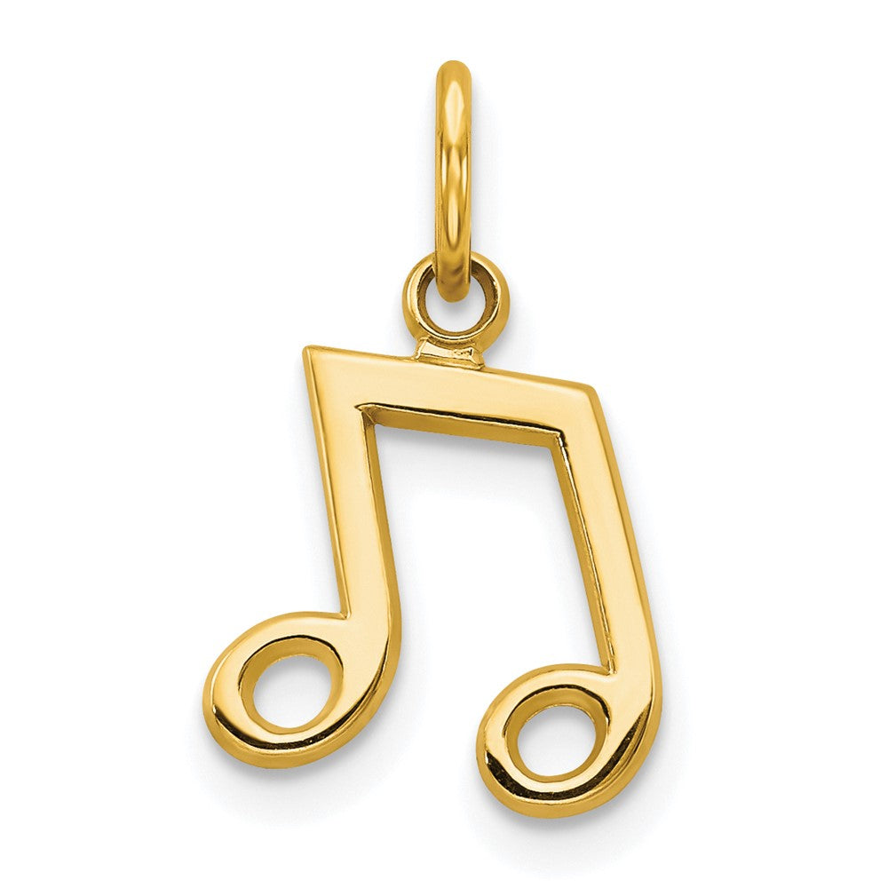 10k Musical Note Charm-10C737