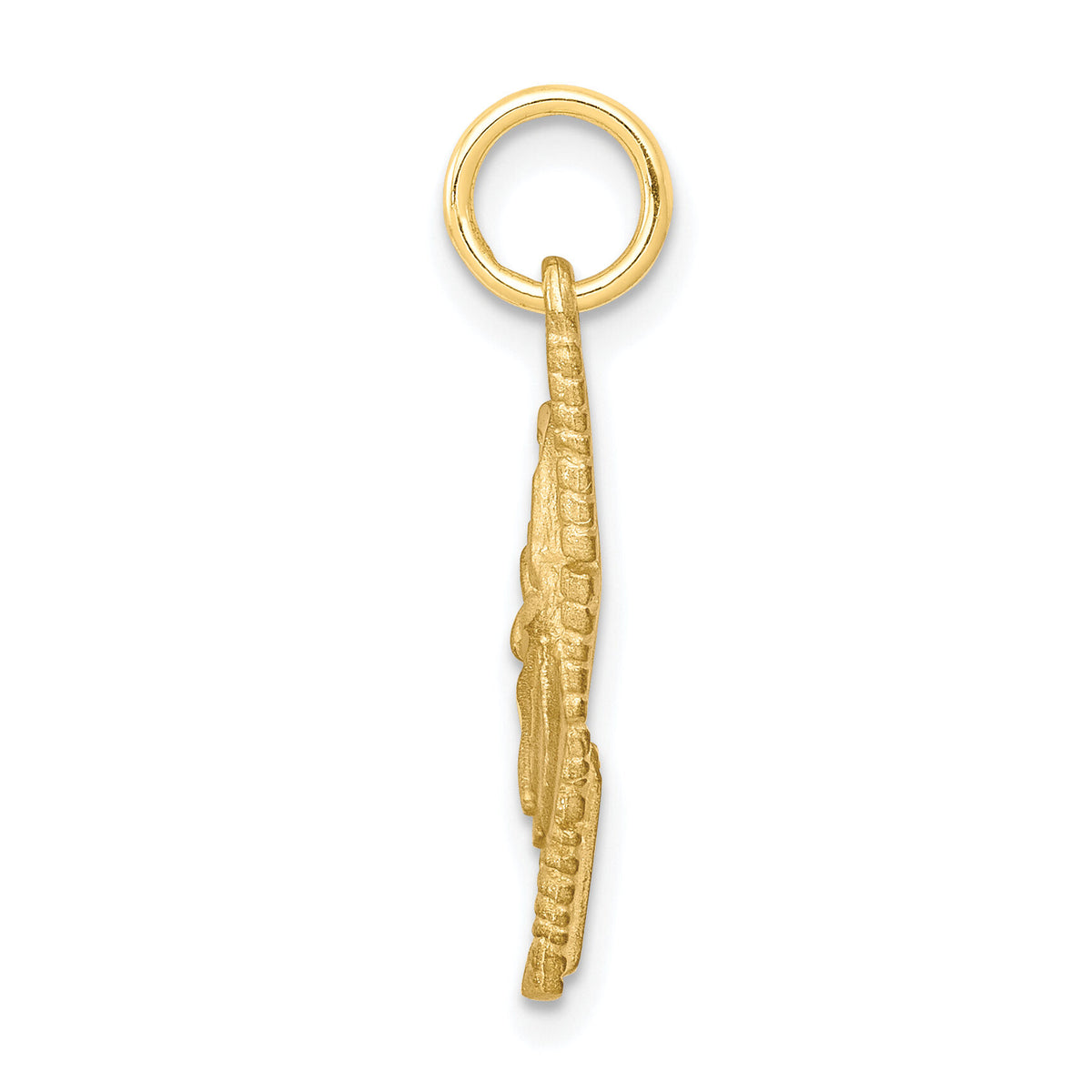 10K Comb and Scissors Charm-10C761