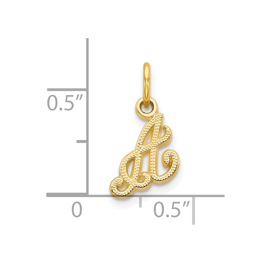 10K Initial A Charm-10C763A