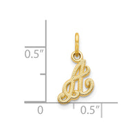 10K Initial A Charm-10C763A