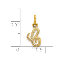 10K Initial C Charm-10C763C