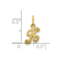 10k Initial K Charm-10C763K