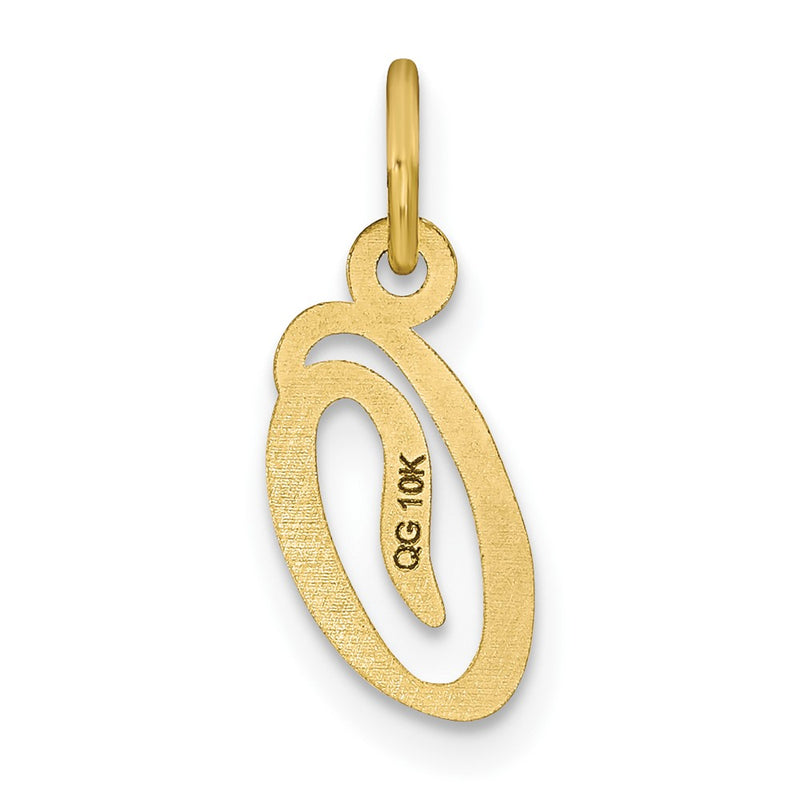 10k Initial O Charm-10C763O