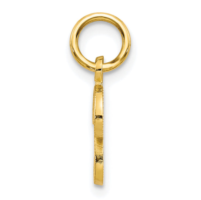 10k Initial P Charm-10C763P