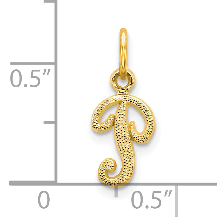 10k Initial P Charm-10C763P