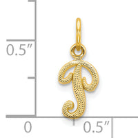 10k Initial P Charm-10C763P