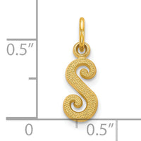 10k Initial S Charm-10C763S