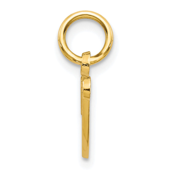 10k Initial V Charm-10C763V