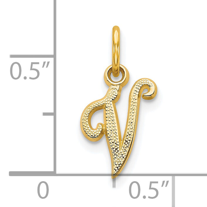 10k Initial V Charm-10C763V
