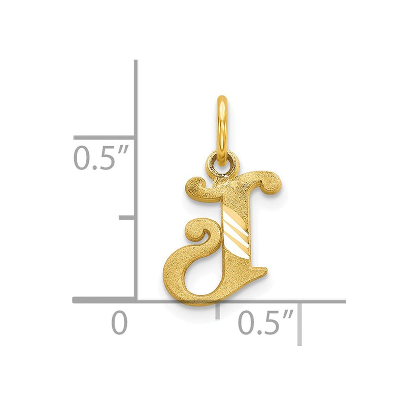 10k Initial J Charm-10C764J