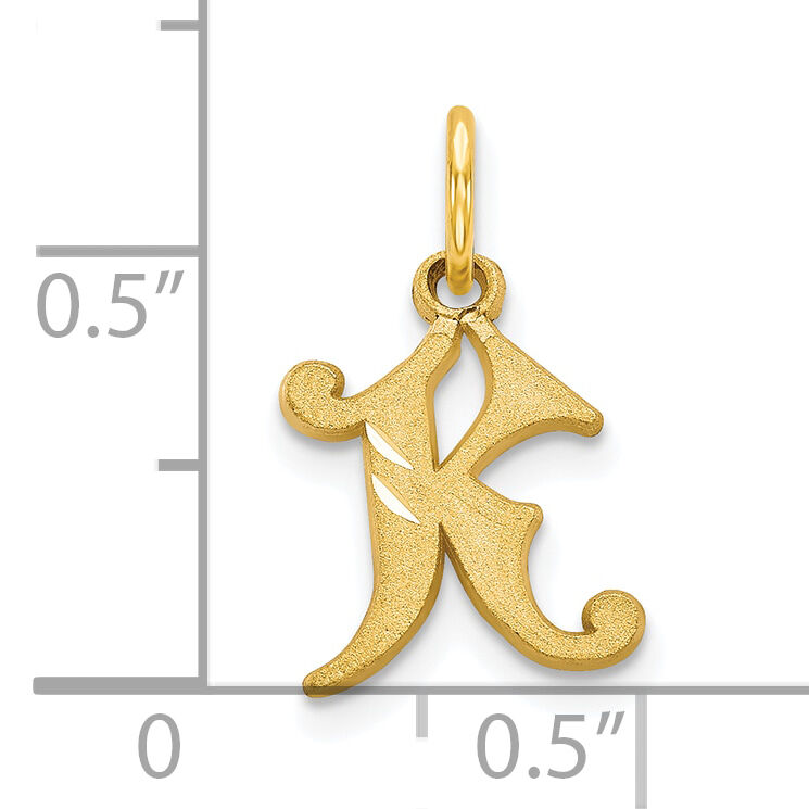 10k Initial K Charm-10C764K