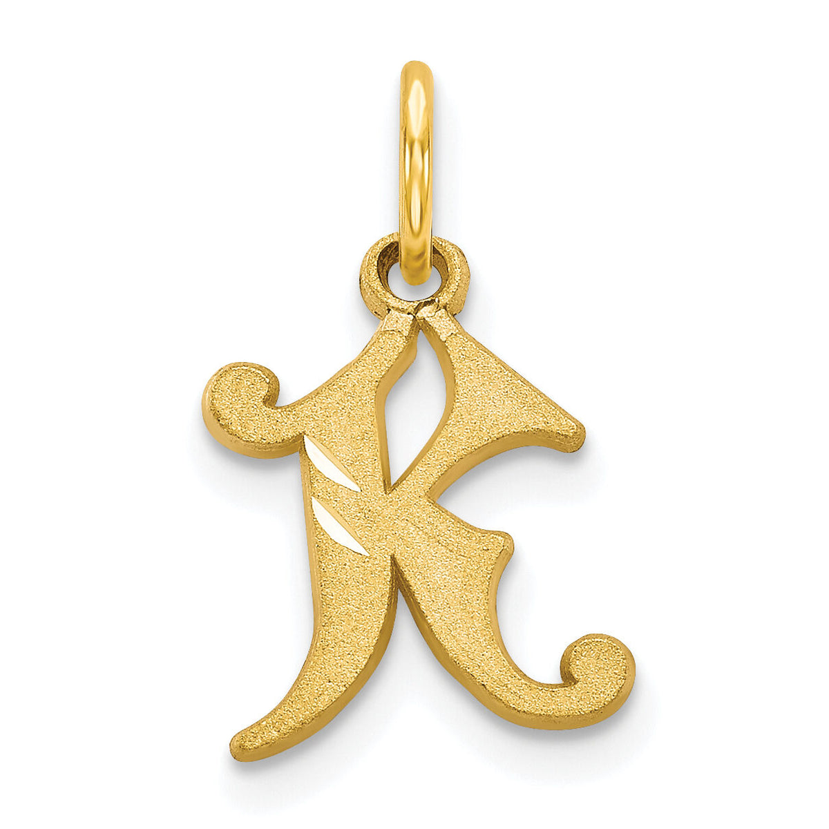 10k Initial K Charm-10C764K