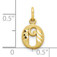 10k Initial O Charm-10C764O