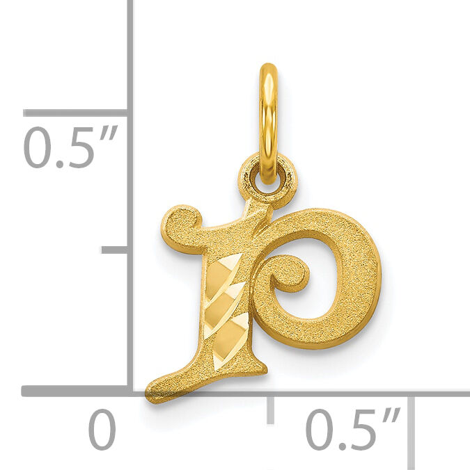 10k Initial P Charm-10C764P